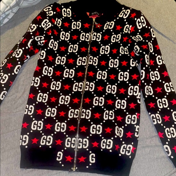 Gucci GG zip up jacket (Authentic) - Picture 1 of 2